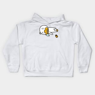 KakaoTalk Muzi and Con Character (Knocked Out) Kids Hoodie